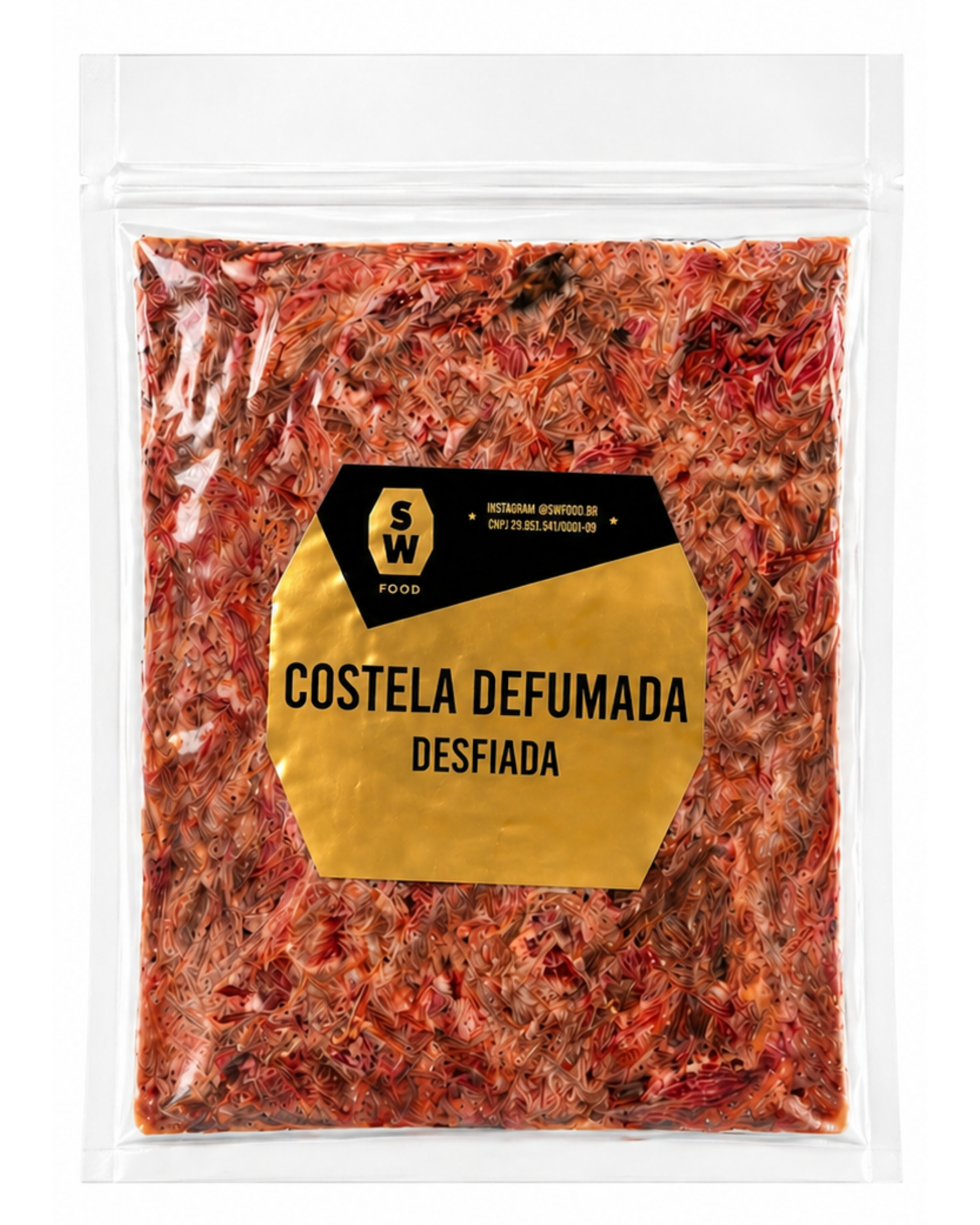 Costela Defumada Desfiada