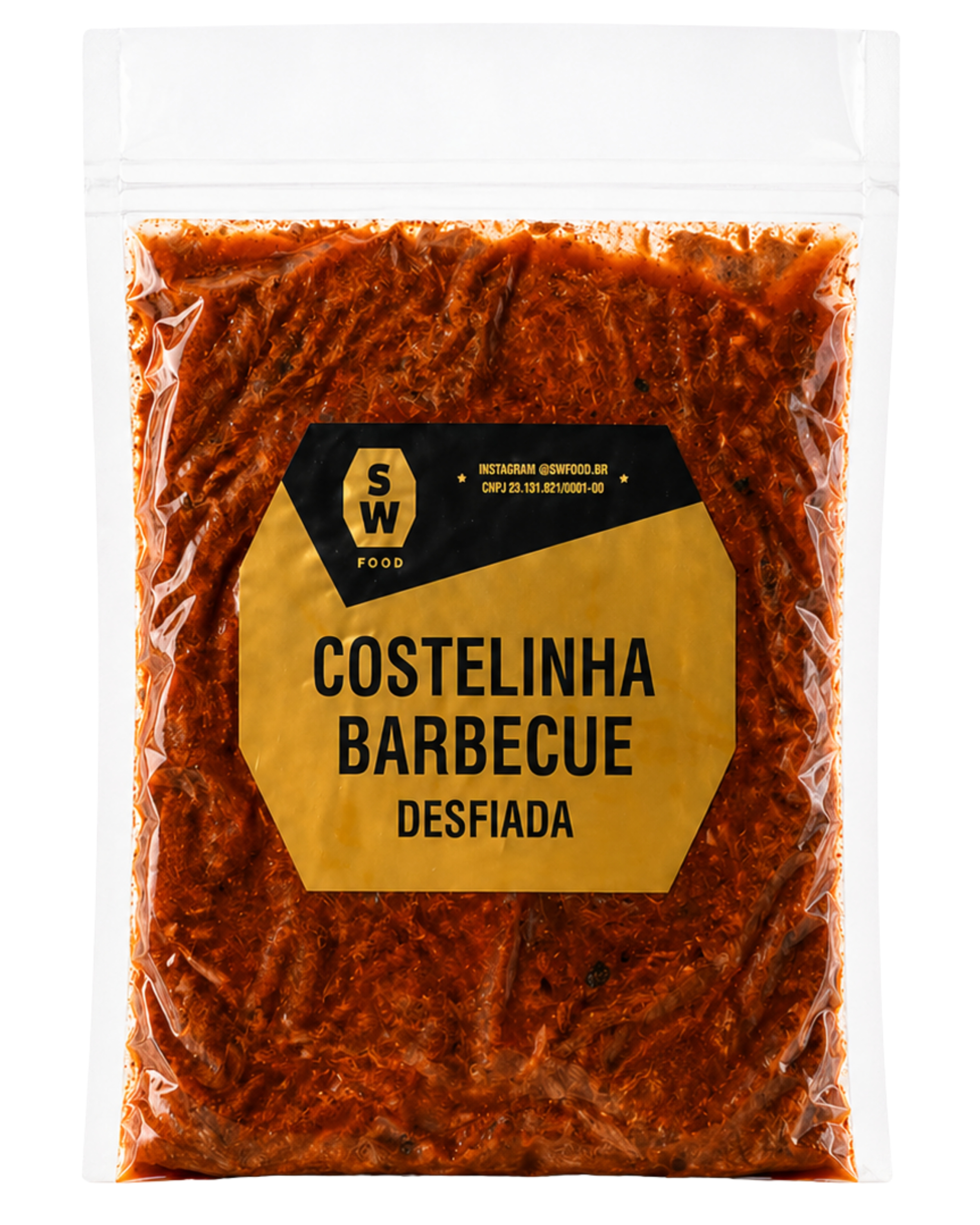 Costelinha Barbecue Desfiada